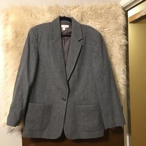 J. Crew wool grey jacket size 16
